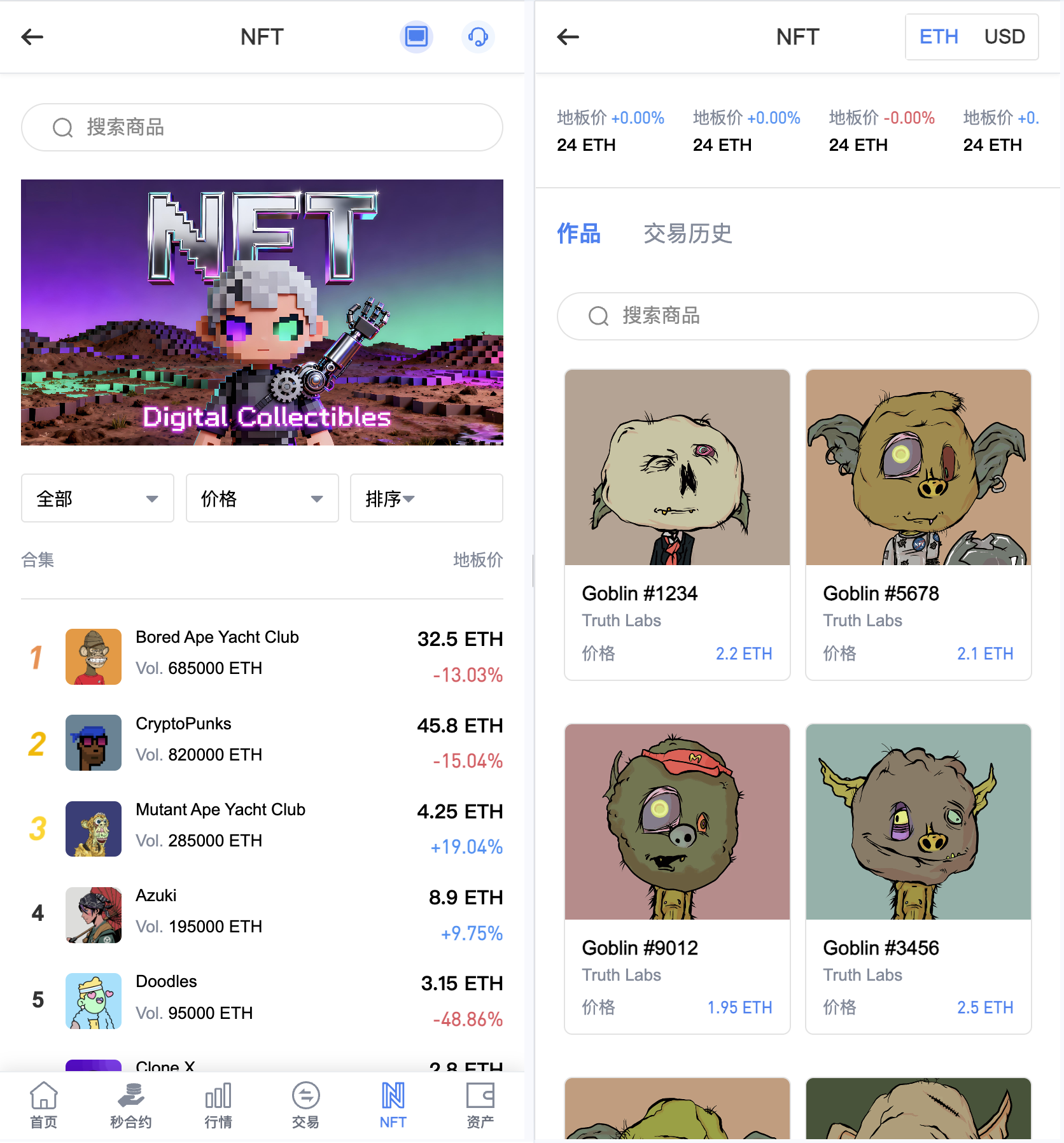 区块链交易所源码/Dapp交易所源码/币币 秒合约 DeFi U本位 NFT 质押 C2C 机器人