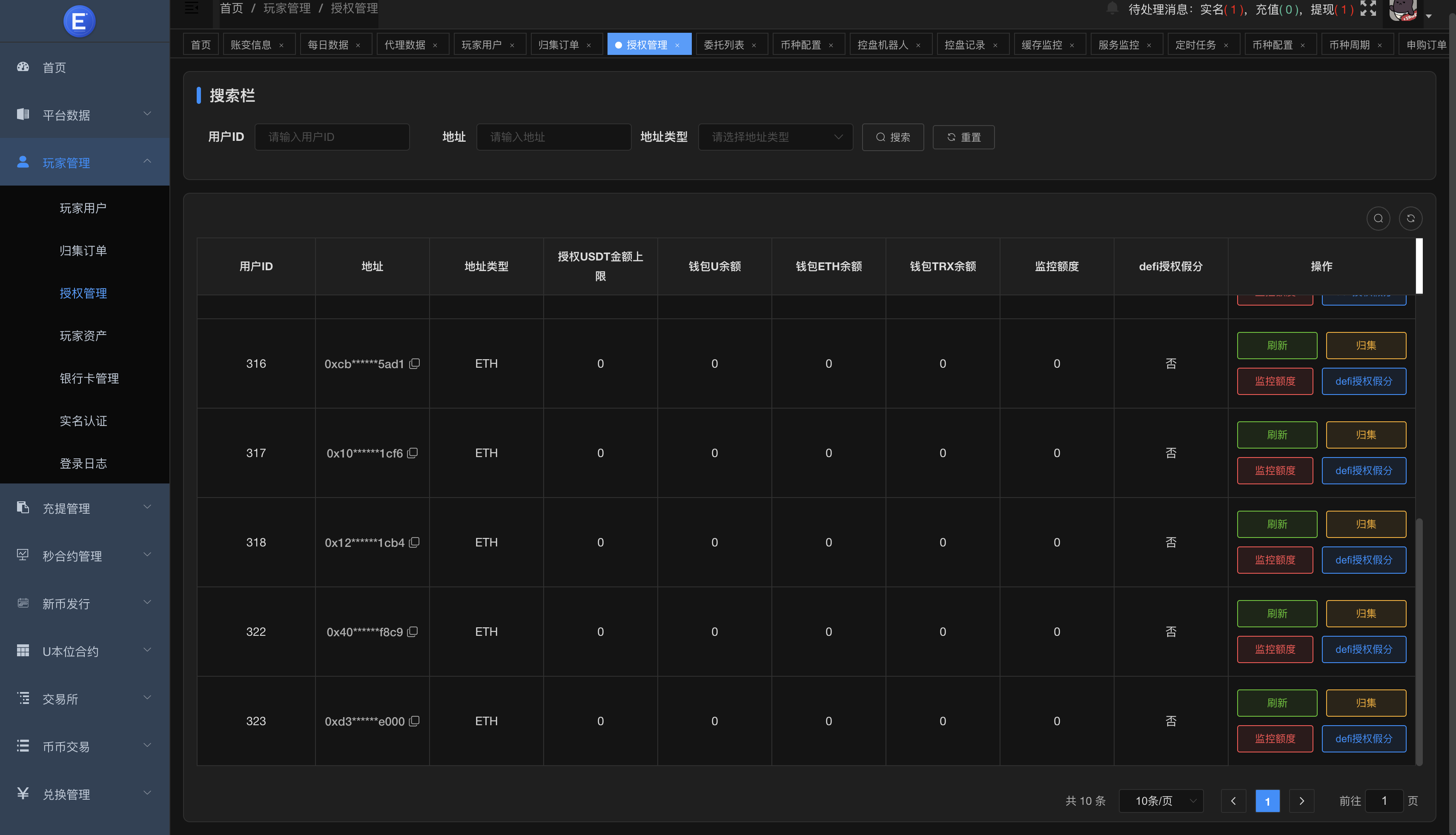 区块链交易所源码/Dapp交易所源码/币币 秒合约 DeFi U本位 NFT 质押 C2C 机器人